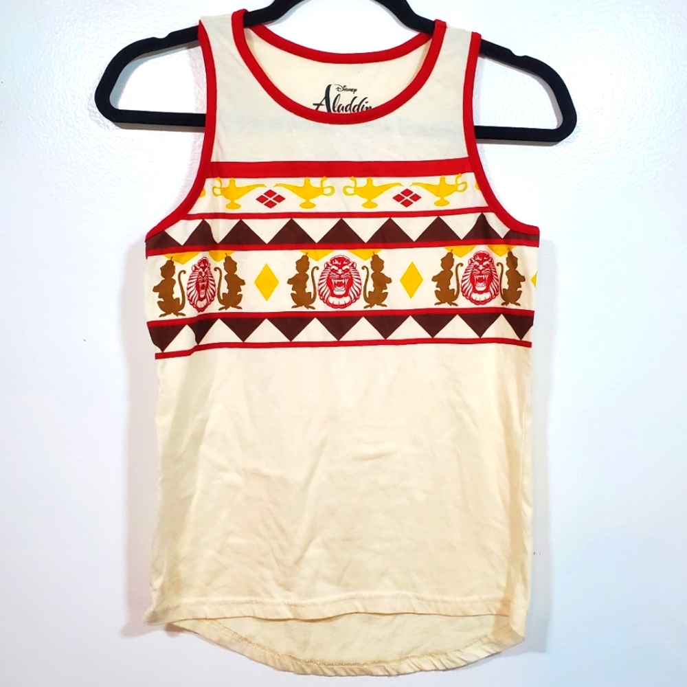 DISNEY ALADDIN ABU Kid's Tank Top Youth Size Large